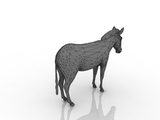 3d модель - Зебра