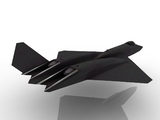 3d модель - YF-23-BlackWidow