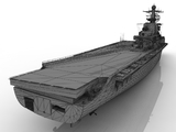 3d модель - Авионосец