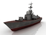 3d модель - Катер