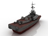 3d модель - Катер