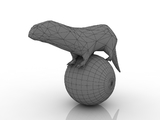 3d модель - Куница