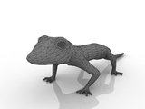 3d модель - Геккон