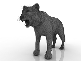 3d модель - Тигр