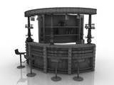 3d модель - 3d модель - Барная стойка