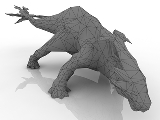 3d модель - Монстр
