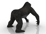 3d модель - Горилла