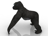 3d модель - Горилла
