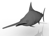 3d модель - Рыба-меч
