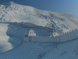 3d модель - Великая китайская стена