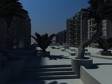 3d модель - Экстерьер_сцены