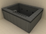 3d модель - Ванна