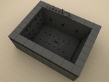 3d модель - Ванна