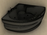 3d модель - Ванна