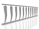 3d модель - Ограждение