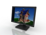 3d модель - Монитор