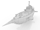 3d модель - Подводная лодка