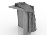 3d модель - Халат