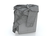 3d модель - Халат