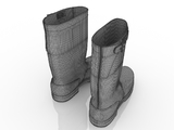 3d модель - Сапоги
