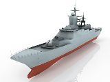 3d модель - Корабль