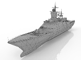 3d модель - Корабль