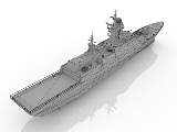 3d модель - Корабль