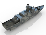 3d модель - Корабль
