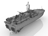 3d модель - Торпедный катер