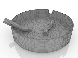 3d модель - Пепельница