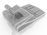 3d модель - Кассовый аппарат