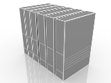 3d модель - Канцелярские принадлежности