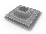 3d модель - Посуда