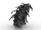 3d модель - Ель