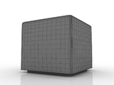 3d модель - Пуфик