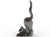 3d модель - Статуэтка кошки