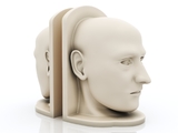 3d модель - Ограничитель книжный