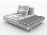 3d модель - Софа Ermes