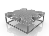 3d модель - Столик кофейный