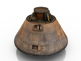 3d модель - Спускаемый аппарат Apollo
