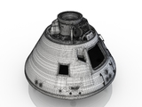 3d модель - Спускаемый аппарат Apollo