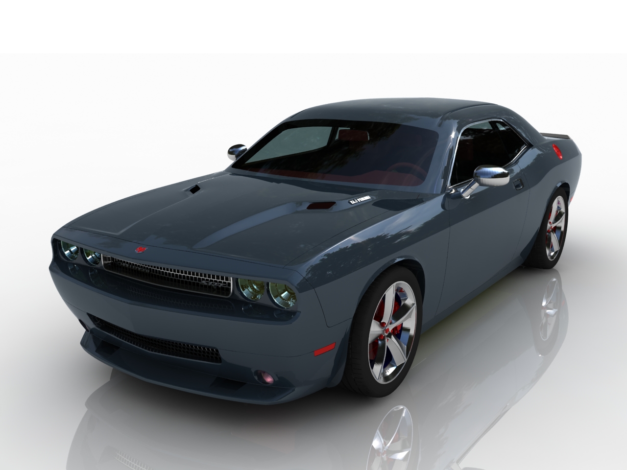3D модели - Dodge Challenger