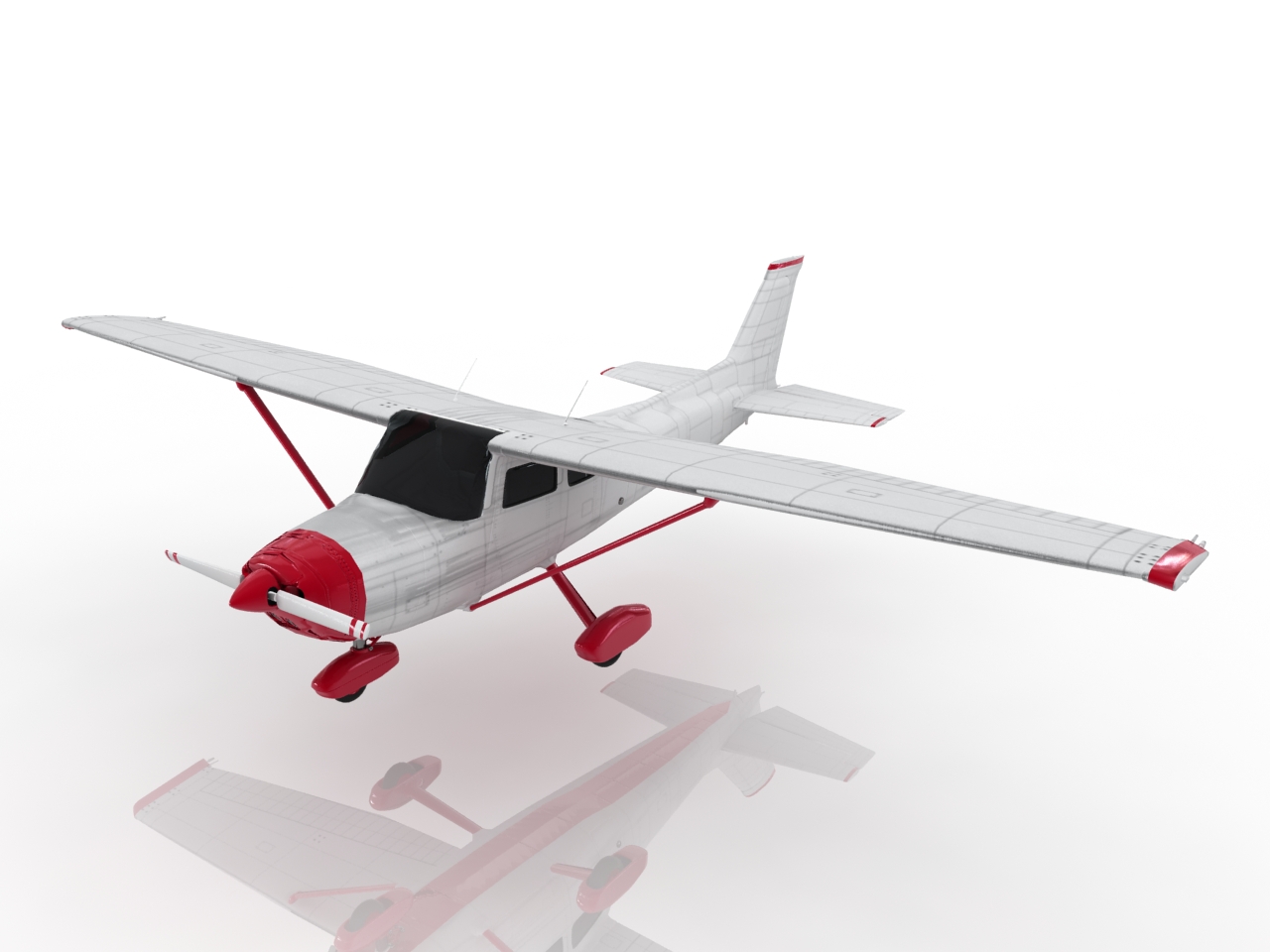3D модели - Самолет