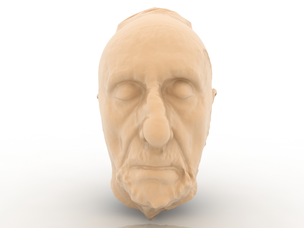 3D модели - Голова старика