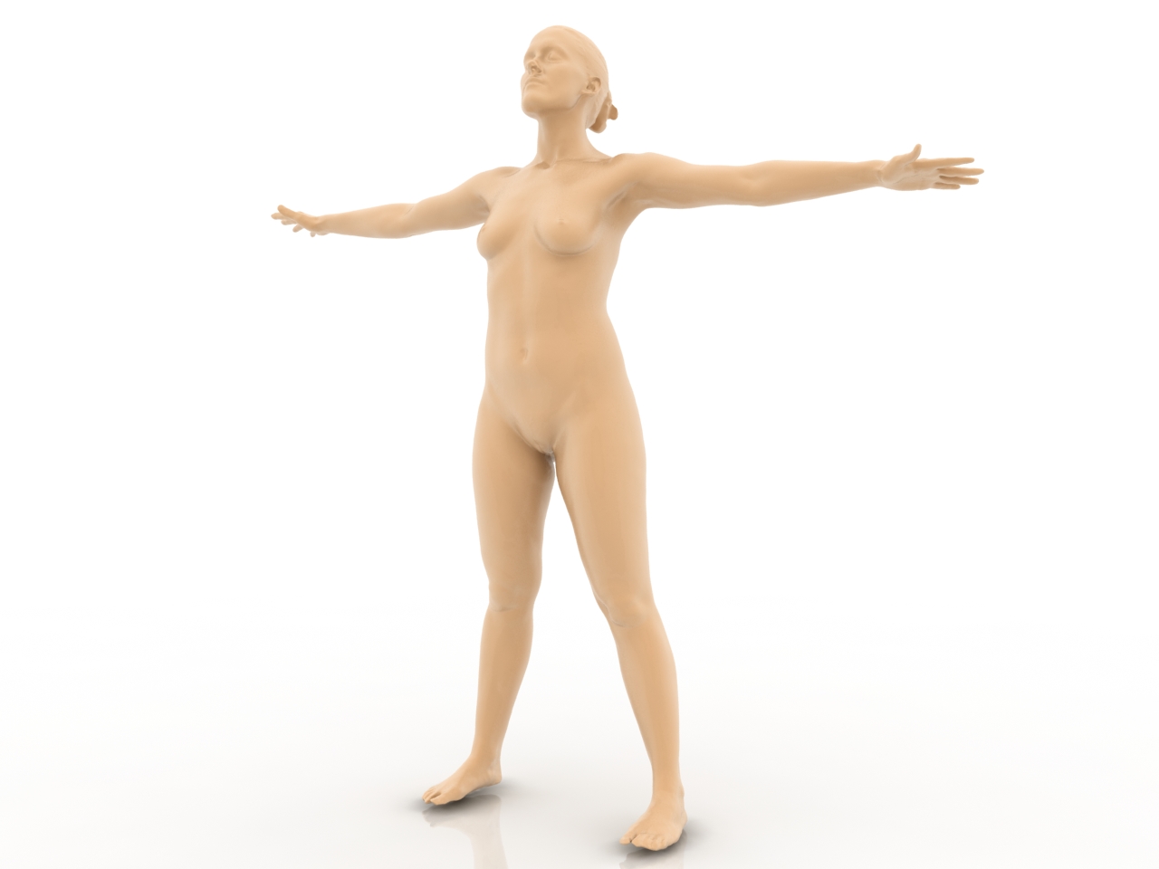 3D модели - Женская фигура