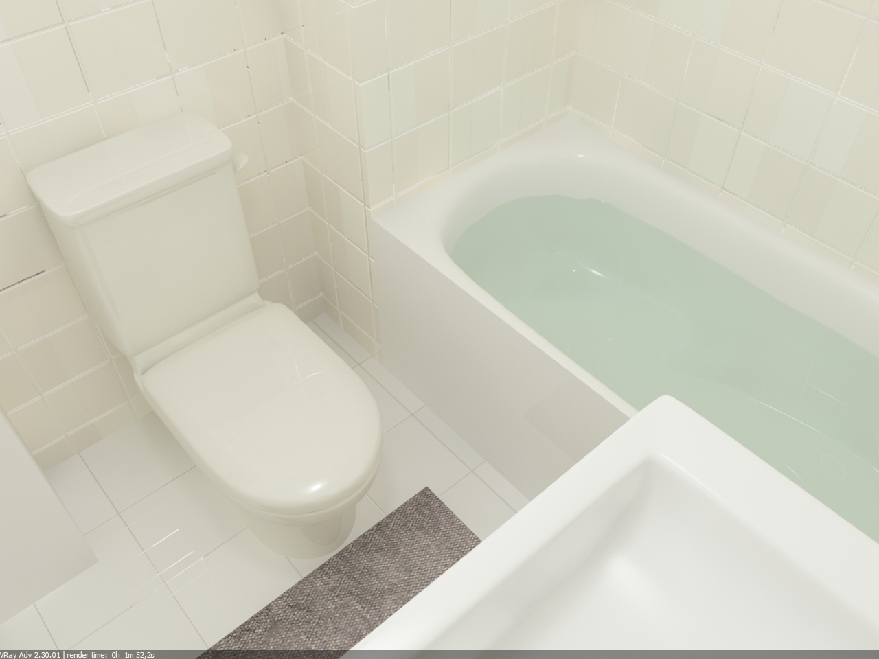 3D модели - Ванная комната
