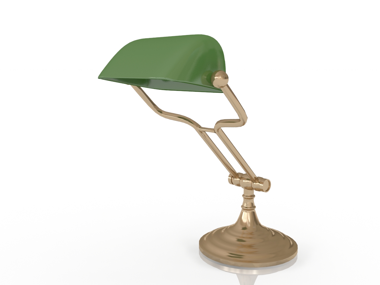 3D модели - Настольная лампа