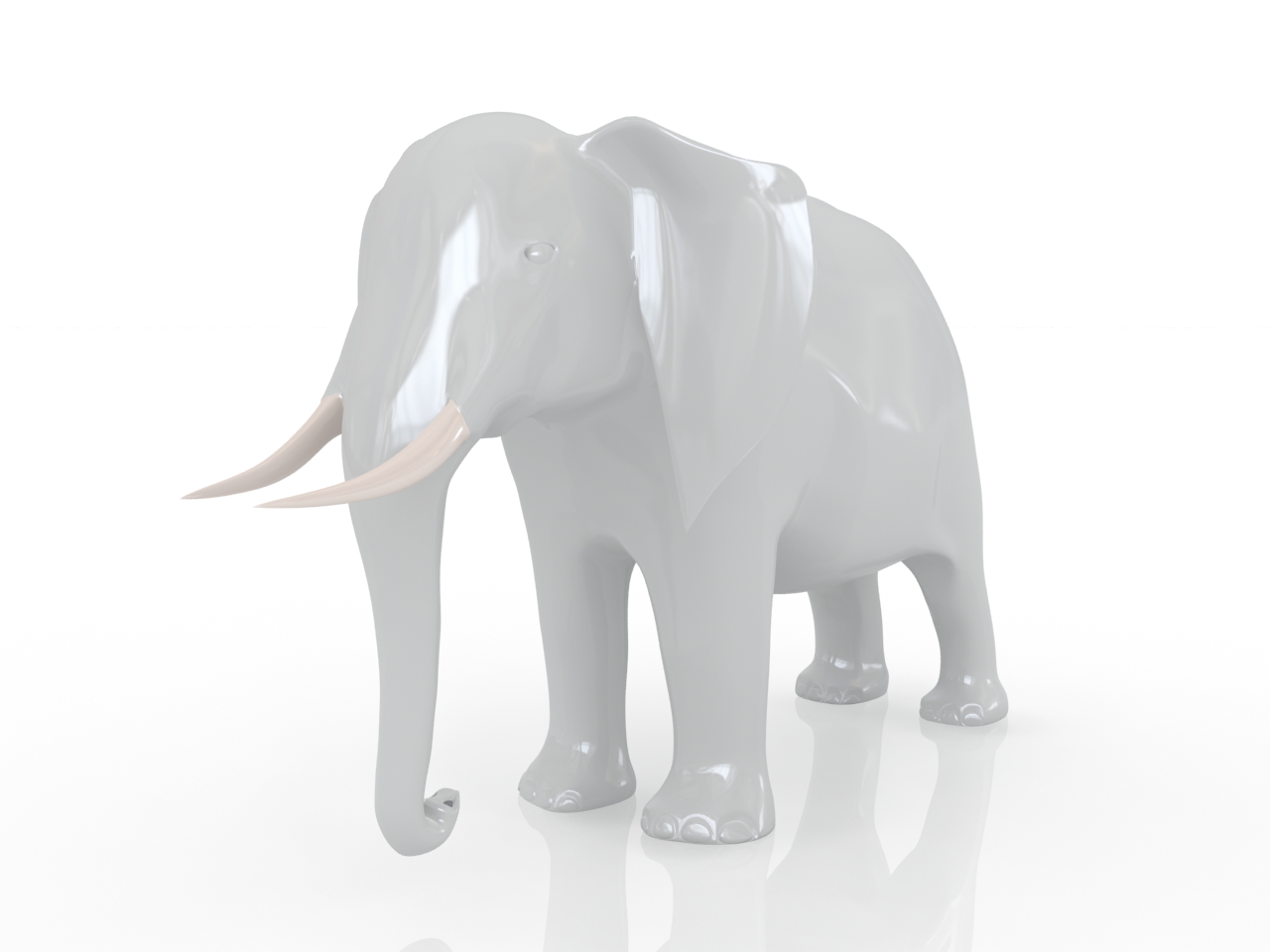 3D модели - Слон