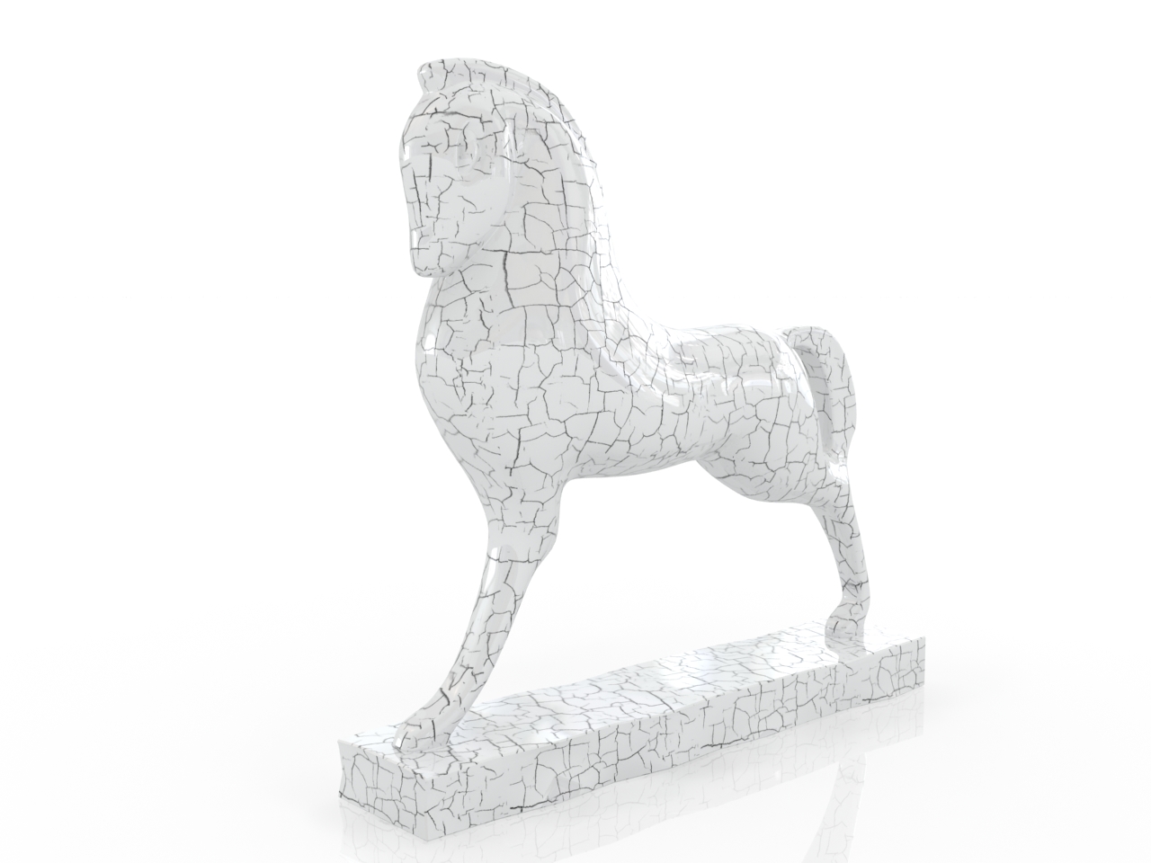 3D модели - Конь