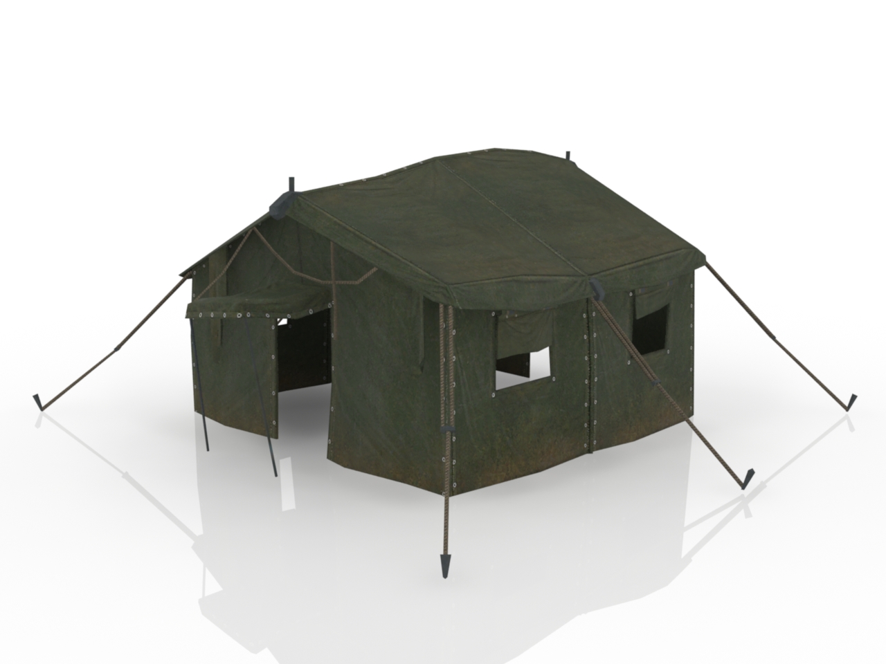 3D модели - Палатка